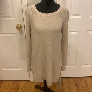 Anthropologie/MOTH Cashmere Blend Long Sweater/ Sweater Dress- Size S